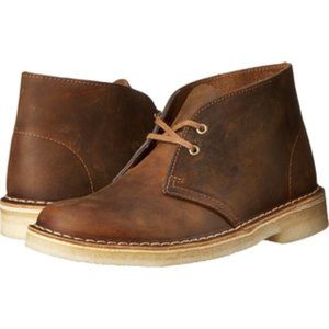 Clarks Leather Desert Boots